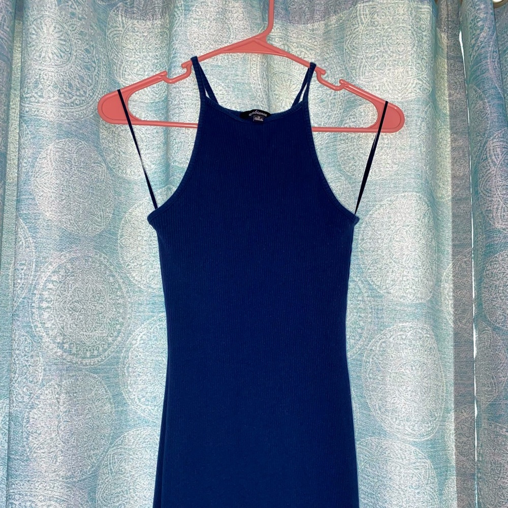 Blue dress